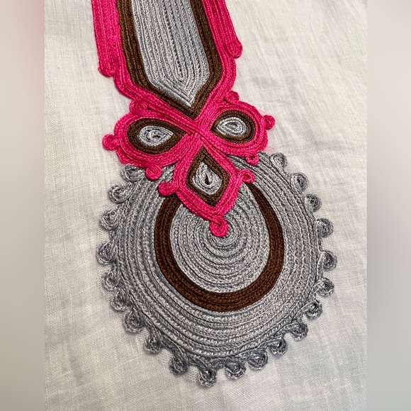 NWT Calypso St Barth Linen Tunic Beach Pool Cover Up size XS New with Tags - Picture 13 of 15